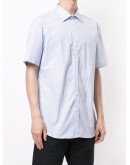 striped short sleeve shirt