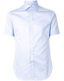 short-sleeved button-up shirt