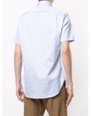 short-sleeved button-up shirt