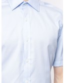 short-sleeved button-up shirt
