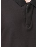 two-tone polo shirt