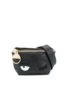 winking wristlet bag