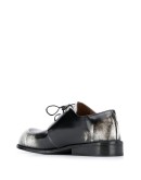 distressed-effect lace-up shoes 
