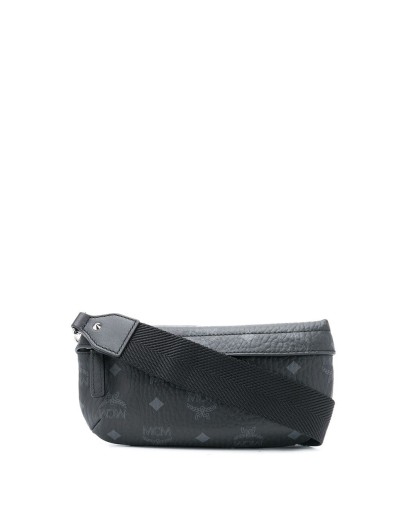 monogram logo-print belt bag