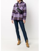 monogram logo-print belt bag