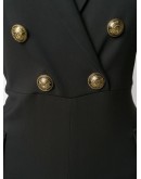 double-breasted buttoned jumpsuit