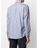 longsleeved shirt with logo patch