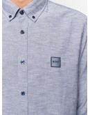 longsleeved shirt with logo patch