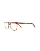 tortoiseshell-effect squared glasses