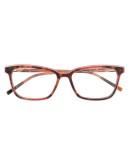 tortoiseshell rectangular frame glasses