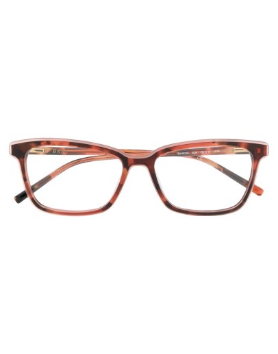 tortoiseshell rectangular frame glasses