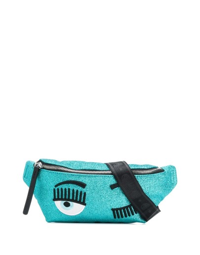 glittered belt bag