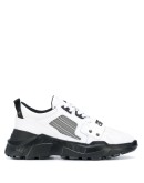 logo band chunky sole sneakers
