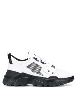 logo band chunky sole sneakers