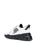 logo band chunky sole sneakers