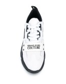 logo band chunky sole sneakers