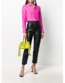 patterned tassel detail mini tote bag