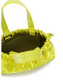 patterned tassel detail mini tote bag