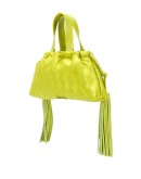 patterned tassel detail mini tote bag