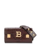 crocodile-effect belt bag