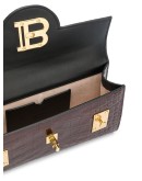 crocodile-effect belt bag