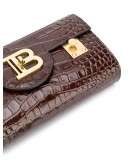 crocodile-effect belt bag