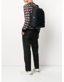 logo-debossed backpack 