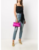 metal clasp clutch bag