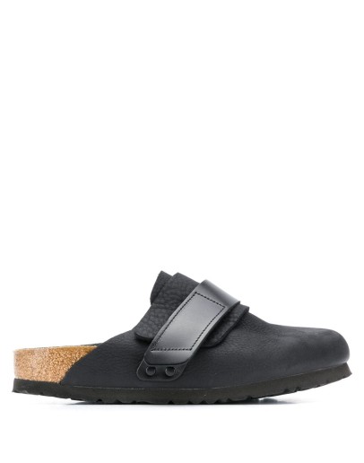 leather strap slippers