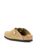 chunky leather slippers