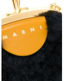 shearling crossbody bag