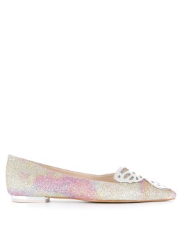 butterfly wing ballerina flats