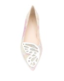butterfly wing ballerina flats