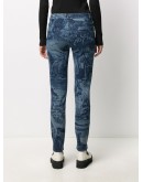 printed skinny jeans