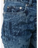 printed skinny jeans