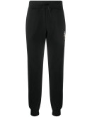 embroidered skeleton joggers