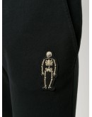 embroidered skeleton joggers