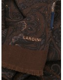 paisley-print wool scarf