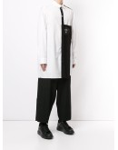 contrasting-panel shirt