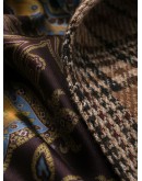 single-breasted panelled coat