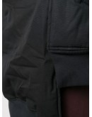 rear logo print bomber jacket 
