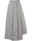 mid-length track skort