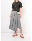 mid-length track skort
