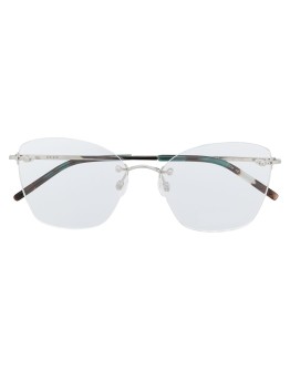 rimless aviator glasses