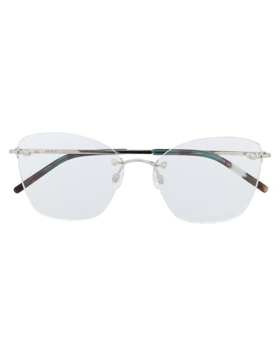 rimless aviator glasses