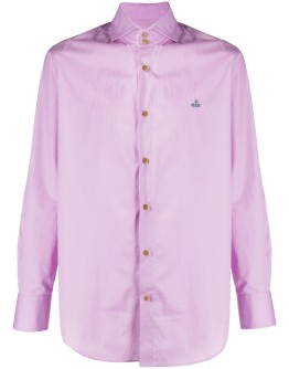embroidered logo shirt 