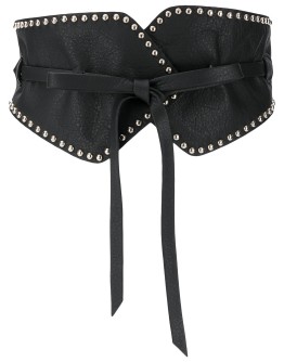 stud embellished belt