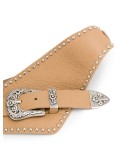 stud embellised belt