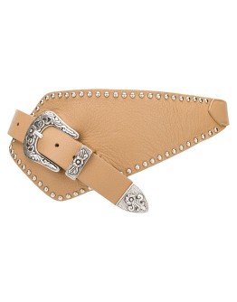stud embellised belt