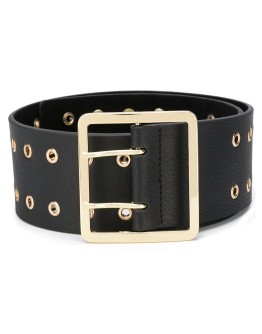 eyelet detail belt